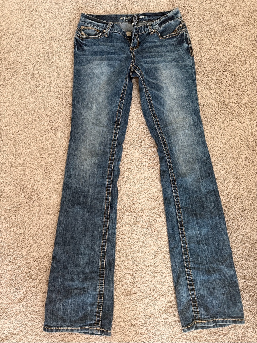 Ariya Women's Medium Blue Bootcut Jeans